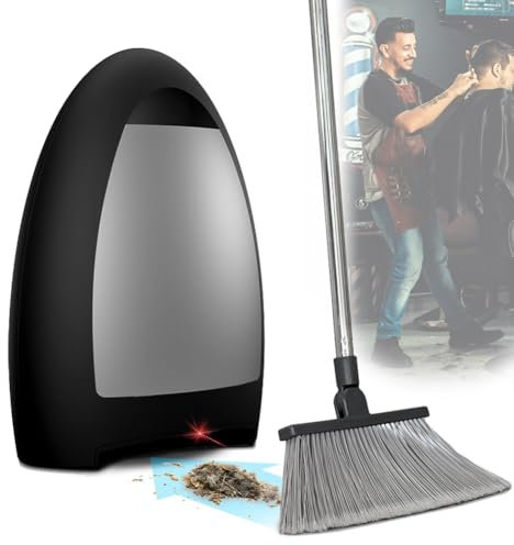 1000W Touchless Vacuum Automatic Dustpan, Corded Canister Vacuum, Automatic Sensors, 3.6L Large Dust Box, Home Electronic Waste Bin for Sweeping Salon Pet Hair Food Dirt Kitchen, Bagless black