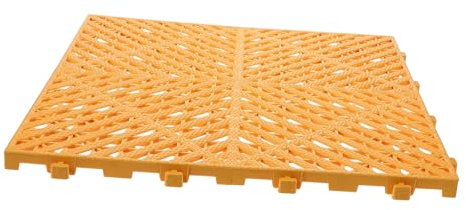 Garneck Griglia in Plastica, Griglia Stampata, Cuscino Ad Incastro, Piastrelle Per Pavimenti in Plastica, Pannello Quadrato Per, Tappetini Di Drenaggio Antiscivolo
