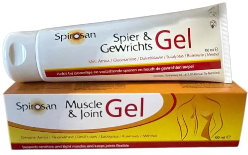 Spirosan Muscle & Joint Gel per la cura contro il dolore, 100 ml Gel per muscoli e articolazioni