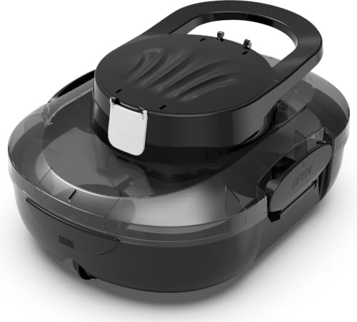 (2026 Upgrade) S1PRO Robot per Piscina Senza Fili, Automatica 120 Min Aspiratore Piscina fuori terra, Doppio Motore, Ricarica 2,5 Ore, per piscine fino a 100 m², Parcheggio Automatico, Bianco-nero