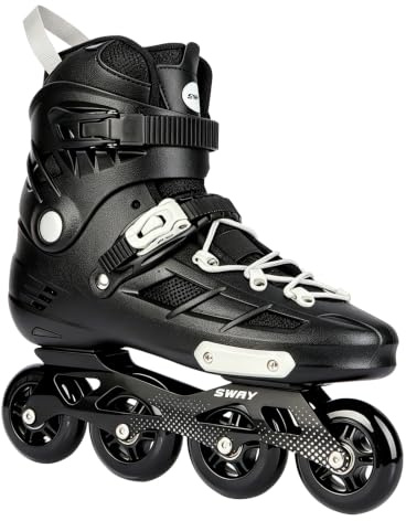 Inline Skates für Damen und Herren, Professional Fitness Inliner Skates mit ABEC-7 Kugellager, 84A PU-Rollen, Atmungsaktives Waschbares Innenfutter