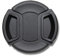 vhbw Bouchon d'objectif 72 mm Compatible avec Sigma 18-35 mm F1.8 DC HSM Art Appareil Photo - Plastique Noir, poignée Interne