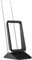 One For All Amplified Indoor Digital TV Aerial - Ready to receive Freeview and Analogue TV Signals within a range of 15 miles – Full HD Ready - HDTV Antenna – UHF/VHF – black - SV9460