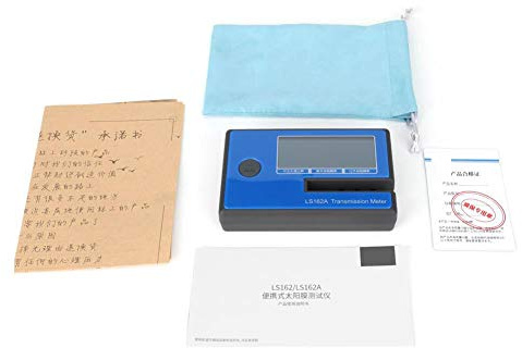 Window Solar Tester Meter, LS162A Handheld Window Film Transmission Meter Window Tint Meter UV IR Rejection Tester 1400nm for Measure Film Filmed Glass