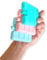 ANTEVIA - Lot de 3 mini pains de glace 100Ml | BLOCS Réfrigérants | Congélation Refroidissement Froid Glaçon | Couleurs : Bleu Vert Rose (Ice pack)