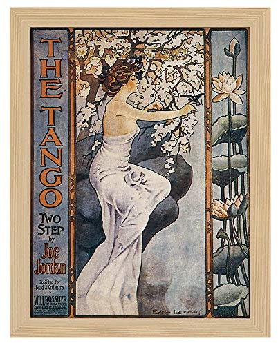 Legendarte - Poster, Musikdecke Vintage The Tango - Bild, Wanddekoration 50 x 70 cm