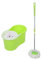 HUOLE Mopa con Cubo escurridor, mopa fregona con Cubo, mopa con Mecanismo de Centrifugado, Set de fregona Rotatoria