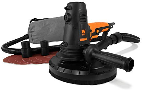 WEN DW1085 10-Amp Variable Speed Handheld Drywall Sander with Dust Hose and Collection Bag, Black