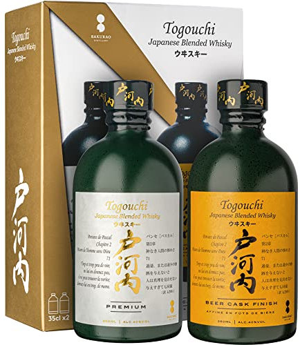 Togouchi Premium/Beer Cask Coffret Whisky Japonais 40° 2x35cl