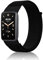 Niboow Armband für Xiaomi Smart Band 7 Pro (Xiaomi Mi Band 7 Pro), Männer und Frauen Nylon Solo Loop Einstellbar Ersatzband Armbänder für Xiaomi Smart Band 7 Pro (Xiaomi Mi Band 7 Pro)-Schwarz