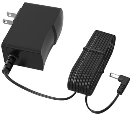 9V 850mA Power Supply Adapter for Guitar Pedals, Power Cord for BOSS Effects Pedal Roland Musical Instruments Distortion Casio Keyboard Charger, PSA-120S Center Negative Charging Cable Cord