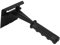 AUNMAS Trim Puller, 10.375x4.25x4in Stainless Steel Floor Trim Puller Trim Removal Tool with Ergonomic Handle for Baseboard Floor