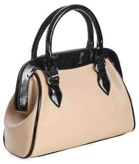 Banned Retro Handtasche Back To Business Cream