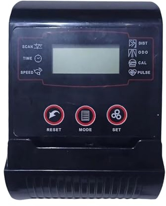 Baoblaze Monitor-Geschwindigkeitsmesser, Laufband-Geschwindigkeitsmesser, einfache Installation, digitaler Herzfrequenzmesser für stationäre Fahrräder,