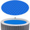 Kestnsee Hot Tub Spa Solar-Luftpolster-Abdeckung für runden aufblasbaren Whirlpool, Spa, Pool, Wärmedämmung, schwimmende Luftpolsterfolie (1,2 m)