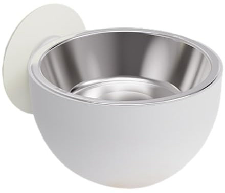 Gamelle murale pour chat | Gamelle magnétique anti-déversement | Bol de nourriture surélevé amovible | Bol d'eau et de nourriture amovible pour animaux de compagnie | Gamelle fixe pour nourriture et