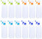 TWO TIGERS Botella con Pulverizador 1 Litro. Pulverizador de Plástico con forma Redonda. Pack 12 Unidades en Colores Surtidos. Tamaño: 10x8,5x26 cm. Botella en Spray Vacía