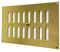 Polished Brass Heavy Duty Hit & Miss Vent Ventilator 229mm x 152mm