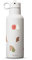 Blooom Isolierte Edelstahl-Wasserflasche für Kinder | Langlebig, auslaufsicher und einfach zu verwenden | Trinkflasche mit Strohhalm | Niederländisches Design (Alphabet, 475ml)