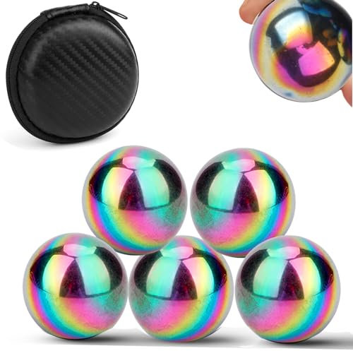 Magnetkugeln Mega Set (30mm, 6 Stück) - Kreative Geschenkidee: Stressabbau Magnet Bälle, Büro Entspannung & Kreativität, Magnetische Kugeln für Stressabbau, Büro-Gadget,
