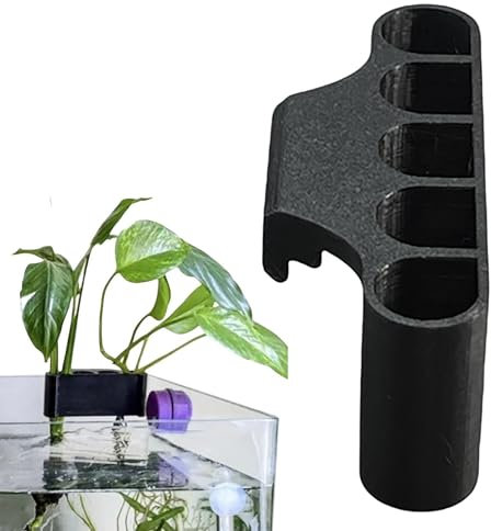 Qizeroty Vasi Per Piante Da Acquario, Porta Piante Da Acquario Sospeso, Scaffale Per Telaio Per Acquario Scaffale Per Coltivazione Di Piante Per Piante Emerse Decorazioni