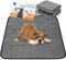 Washable Reusable Dog Pads 2 Pack - Waterproof, Non-Slip, Fast Absorbent - 32 x 35 for Playpen, Potty, Crate, Bed