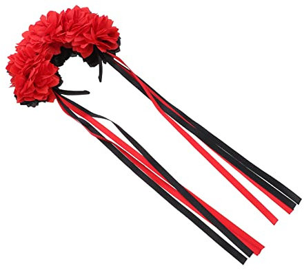 OSOLADY Realistisches Blumenkranz-haarband Für Halloween-cosplay Wunderschöner Haarschmuck Für Kostümpartys Und Besondere Anlässe Robustes Und Bequemes Design