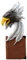 Statue Eagle Crafts Ornamente Home Study Bücherregal Dekoration Büro Resin Crafts - Alter Adler
