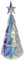 Prismatic Halloween Decor Weihnachtsbaum mit Regenbogeneffekt Plug-in Powered Iridescent Party Dekorationen für Halloween-Weihnachtsfeiern