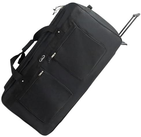 MY TRAVEL BAG Einkaufstrolley XXXL Trolley Reisetasche Stofftasche Sporttasche Trolley in 3 Verschiedene Größen (100cm)