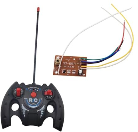 kowaku Contrôleur à distance et à la carte réceptrice, 27 MHz Pièces de rechange pour RC Car Crawler Model Trucks DIY