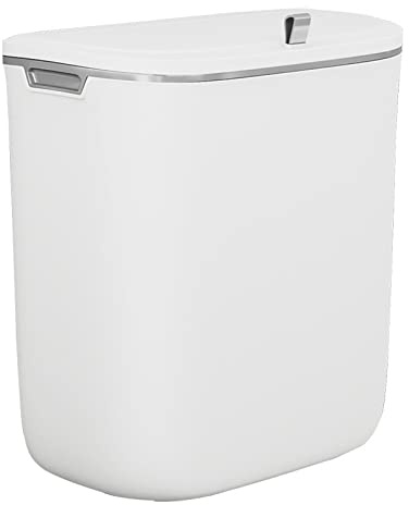ETZRYSYB Rubbish Bin Trash Can Toilet Toilet Special Wall-mounted Punch-free With Cover Household Toilet Paper Towel Crevice Wall Sanitary Bucket