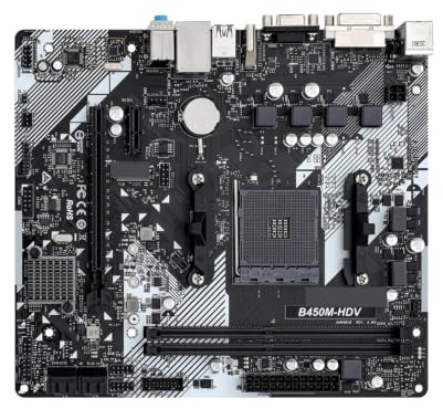 B450M-HDV R4.0 B450 Motherboard AM4 Unterstützung Ryzen 5 5600 5500 7 5700G 3700X 3 3200G CPU DDR4 M.2 HDMI