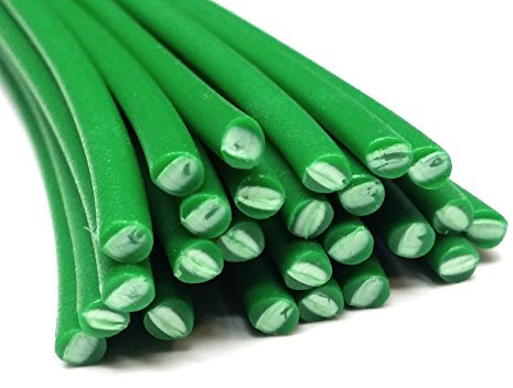 Kunststoffschweißdraht PE-HD 4mm Rund Grün (RAL6037) 25 Stäbe HDPE
