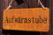 Rostoptik Schild zur Wahl 18 x 8 cm Lieblingsplatz/Kuschelecke/Aufwärmstube (Metall, Aufwärmstube)