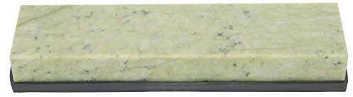 EVTSCAN 10000 Grits Whetstone Natural Greenstone Messer Schleifstein Home Oil Stone mit Silikonbasis