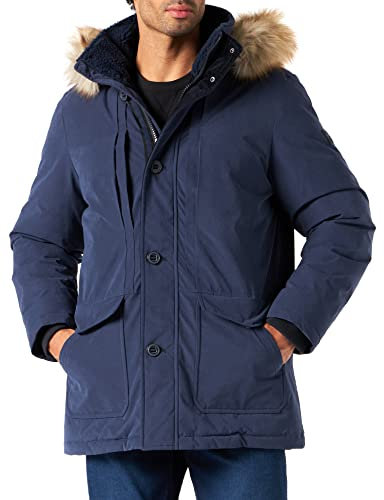 Wrangler Parka Jacket W4E6X7114, Mens Jacket, Navy, XL EU