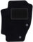 Wielganizator Tapis de Sol Noir pour Peugeot 307CC Cabrio (2003-2008) - Tapis de Sol côté conducteur en Velours
