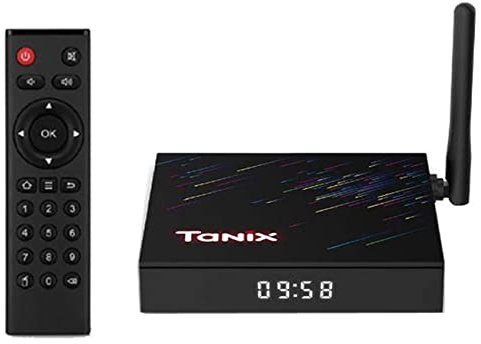 AMITVA Android 12.0 TV Box,TANIX TX68 Smart TV Box 4G RAM 64G ROM H618 Quadcore Cortex-A53 CPU/USB 3.0/ Ultra HD 4K /HDR 10+/ Dual Band WiFi 2.4/5.8Ghz /BT 5.0 Set Top Box,4gb+32gb