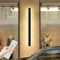 Mikeru 120CM Modern Outdoor Wall Lamp, LED Garden Wall Lights Dimmable 3000K/4500K/6000K Hard Wired Long Strip Light with Remote Control Outside Door Light for Hallway, Courtyard