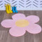 Yoodly Blumenteppich, 101,6 cm, maschinenwaschbar, ultraweich, rutschfest, niedlich für Kinderzimmer, Mädchenzimmer, Schlafsaal, Klassenzimmer, Kinderzimmer, Schlafzimmer, Badezimmer oder Spielzimmer