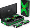 Batteria a ricarica rapida per controller Xbox, 4 x 6240 mWh (2600 mAh) batteria ricaricabile compatibile per controller Xbox One/Xbox Series X|S/Xbox One S|X/Xbox One Elite Controller Accessori