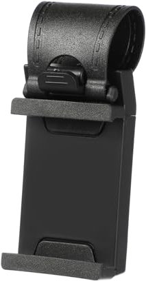 Didiseaon Portable Car Phone Holder Adjustable Steering Wheel Phone Mount Holder Clip up for Driving Scenario