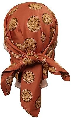 Verycos Damen Stirnband Kopftuch Cosplay Kostüm Zubehör Haarschals, Orange/Abendrot im Zickzackmuster (Sunset Chevron), Einheitsgröße