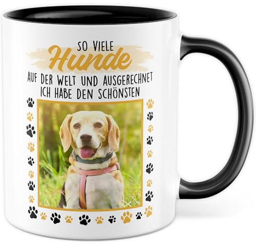 Tasse chien cadeau personnalisé Tant de chiens et j'ai le plus beau tasse à café image propre tasse chien décoration chien idée cadeau maman chien papa animal de compagnie tasse à café