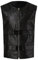 Duohropke Men's Leather Vest Men's Motorcycle Vest Leather Vest Chopper Vest Faux Leather Biker Rocker Motorcycle Club Vest Lacing Vest Motorcycle Team Punk Leather Vest Coat Faux Leather Vest, 01
