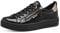 Tamaris COMFORT Damen Sneaker flach mit Reißverschluss Freizeit, Schwarz (Schwarz Lack), 40 EU