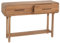 Mendler Konsolentisch HWC-M47, Telefontisch Beistelltisch Ablagetisch, Schublade, Akazie Massiv-Holz gebeizt 80x120x35cm 22kg