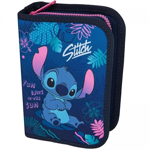 Coolpack F076780, Mäppchen CLIPPER Disney Stitch, Multicolor