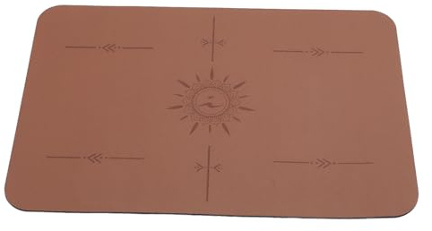 Nähmaschinen-Dämpfungsmatte, 39,9 X 59,9 Cm, Nähmaschinenmatte Reduziert Vibrationen, Nähmatte, Nähzubehör Zur Beruhigung von Vibrationen und Dämpft Geräusche (Goldbraun)